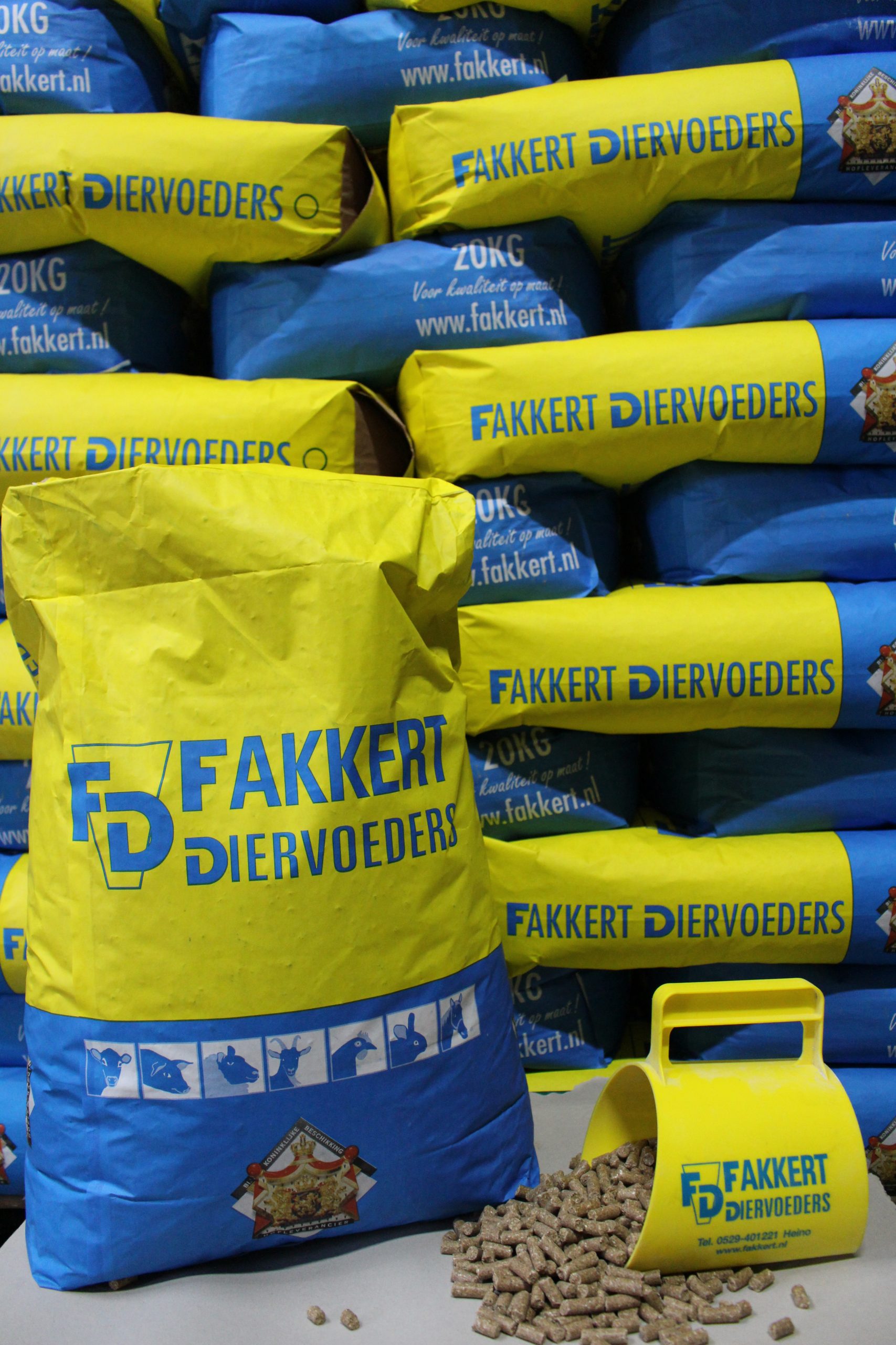 Fakbix paardenbrok in zakken van Fakkert Diervoeders